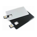 Presente relativo à promoção personalizado da movimentação do flash de USB da forma do cartão de crédito
